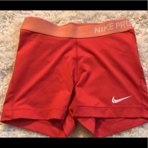 Red Nike Pros